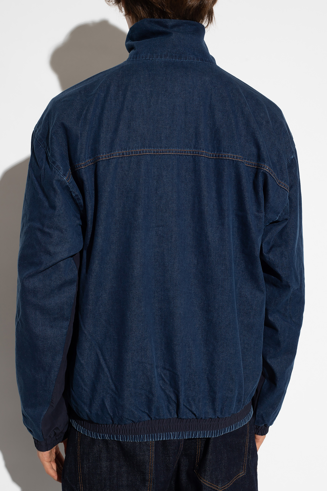 Diesel 'J-BRIGHT' jacket in contrasting fabrics | Men's Clothing 